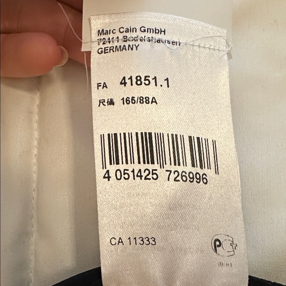 Marc Cain Elegant Black & White Dress Size 6 - Picture 12 of 12